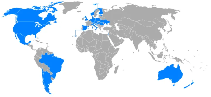 Dancing With the stars world map2