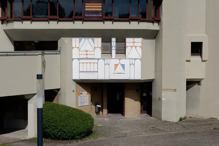 Work 'Composition monumentale' by Léon WUIDAR (1976-1977)