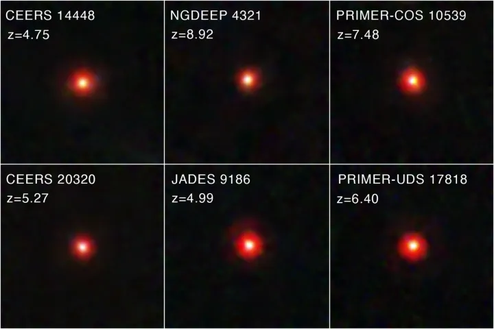 Little Red Dots (NIRCam Image) (2025-101)