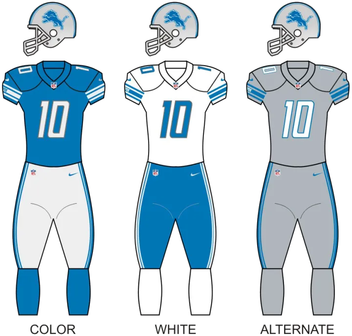 Detroit lions unif17