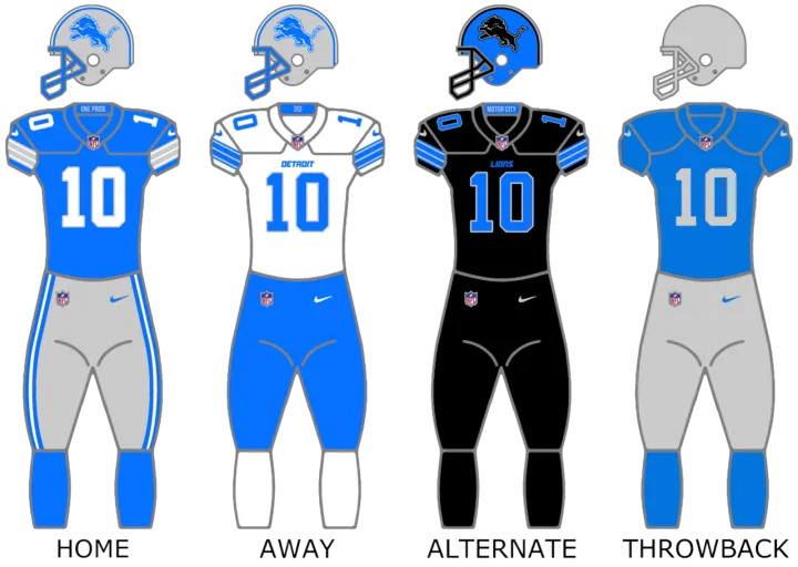Detroit Lions Uniforms 2024-Present