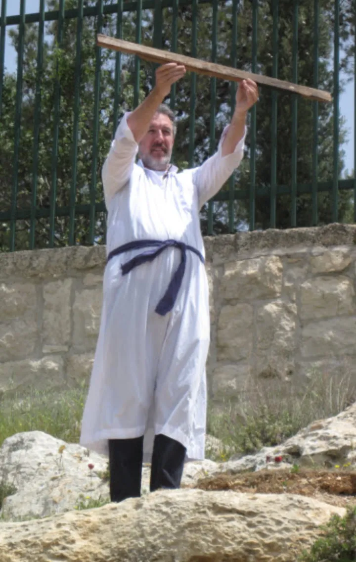 The Priest cries out three times - Is this the cedar wood