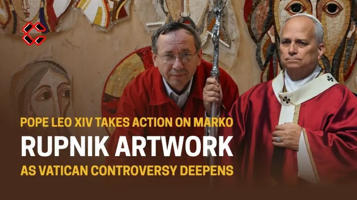 Pope Leo XIV Takes Action on Marko Rupnik Artwork as Vatican Controversy Deepens