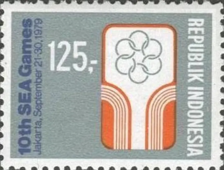 Southeast Asian Games 1979 stamp of Indonesia