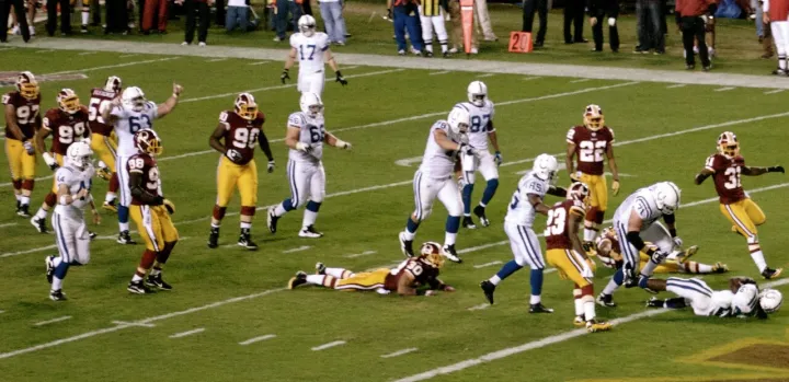 NFL 2010 Week 6, Sunday Night Football, Colt at Redskins