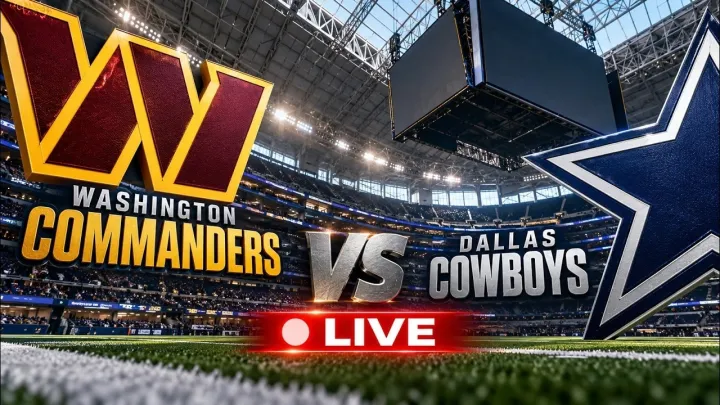 Washington Commanders VS Dallas Cowboys | Sunday Football LIVE