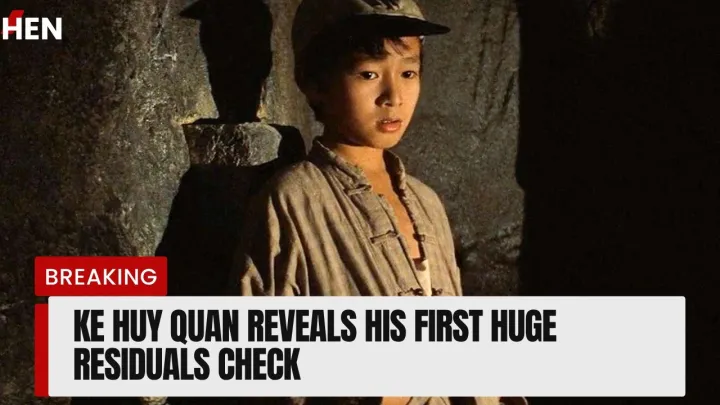 Ke Huy Quan Reveals His First Huge Residuals Check