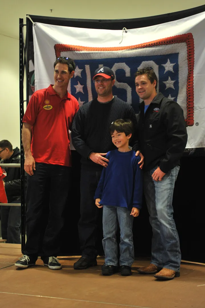 NASCAR drivers visit KMCC 121209-F-QL239-027