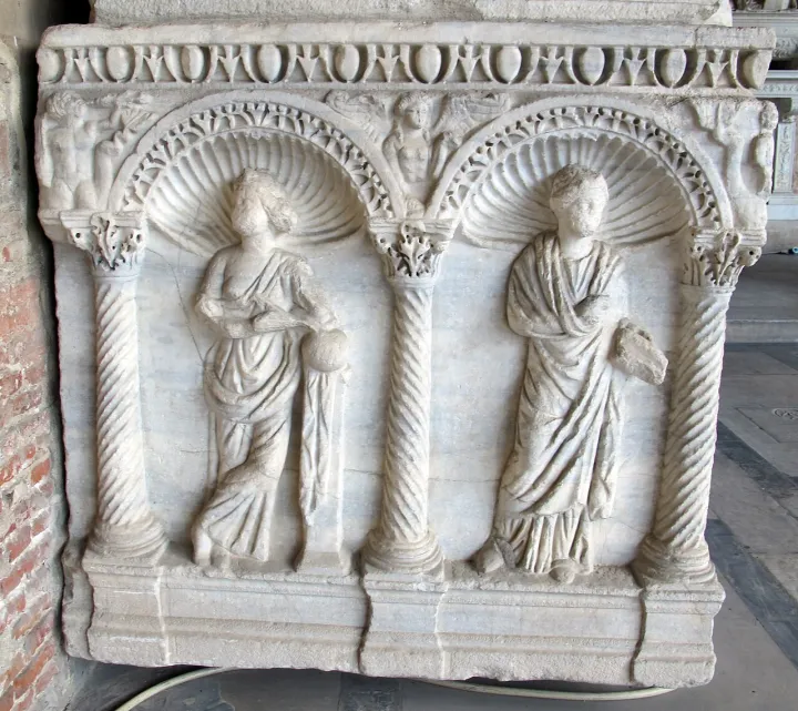Sarcofago 27 delle Muse (metà del III secolo), 04.JPG