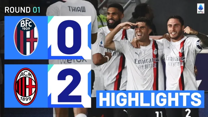 Bologna-Milan 0-2 | Pulisic scores on debut! Goals & Highlights | Serie A 2023/24