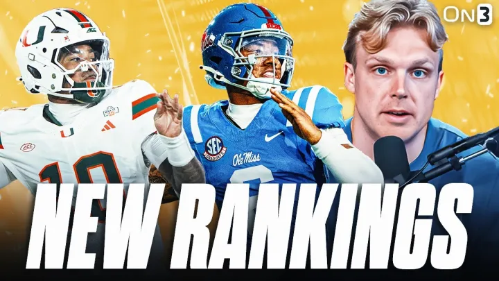 NEW College Football Playoff Rankings