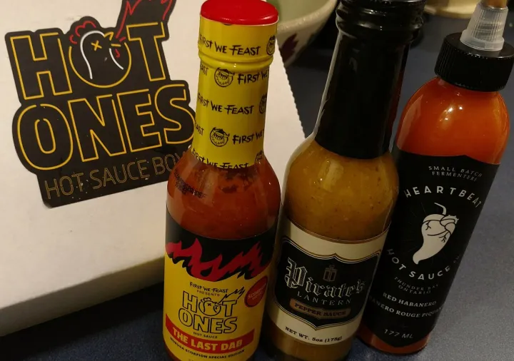 Hot Ones April Hot Sauce Box
