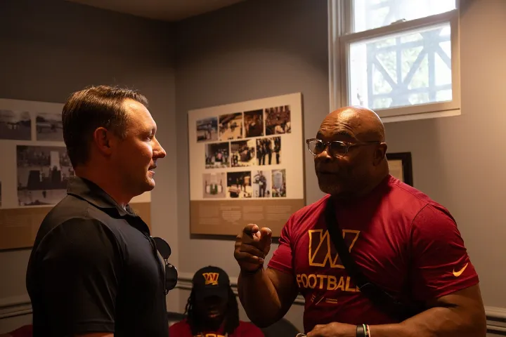 Washington Commanders Joint Base Myer-Henderson Hall Tour Malcolm Blacken