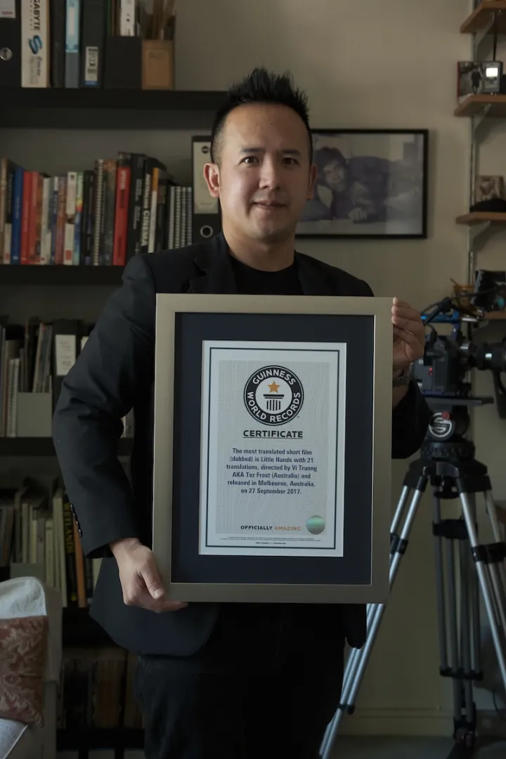 Tez Frost Guinness World Record