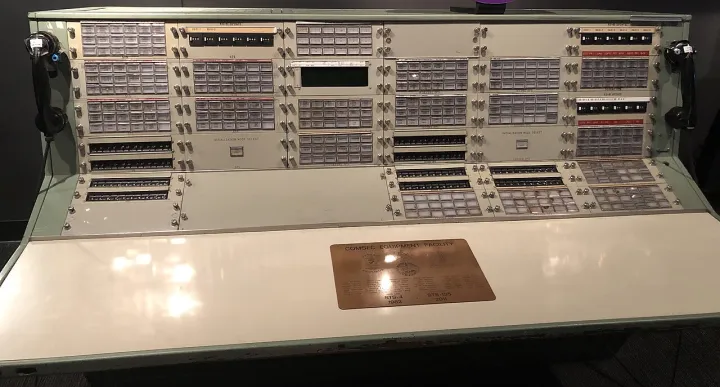 NASA secure communication console at National Cryptologic Museum.agr