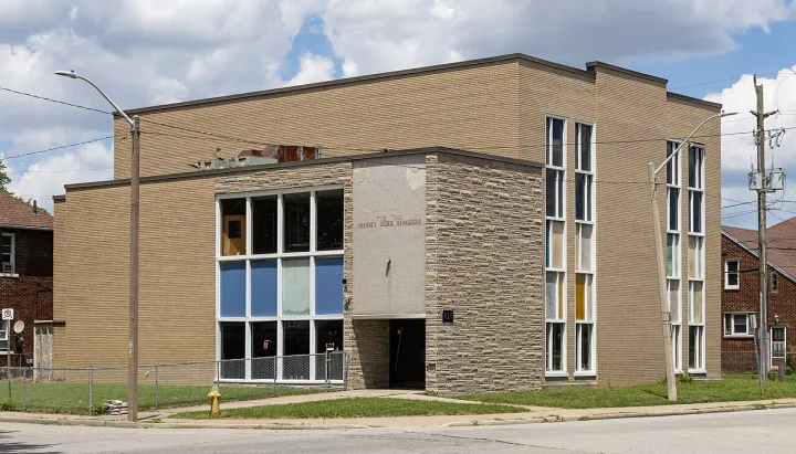 Shaarey Zedek Synagogue, Windsor, Ontario, 2025-07-01