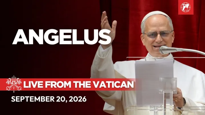 LIVE | Pope Leo XIV's Angelus Prayer from the Vatican | September 20, 2026
