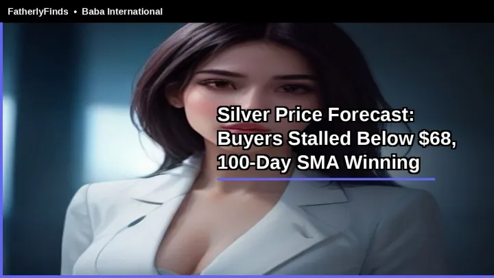 Silver Price Forecast: Buyers Stalled Below $68, 100-Day SMA Winning