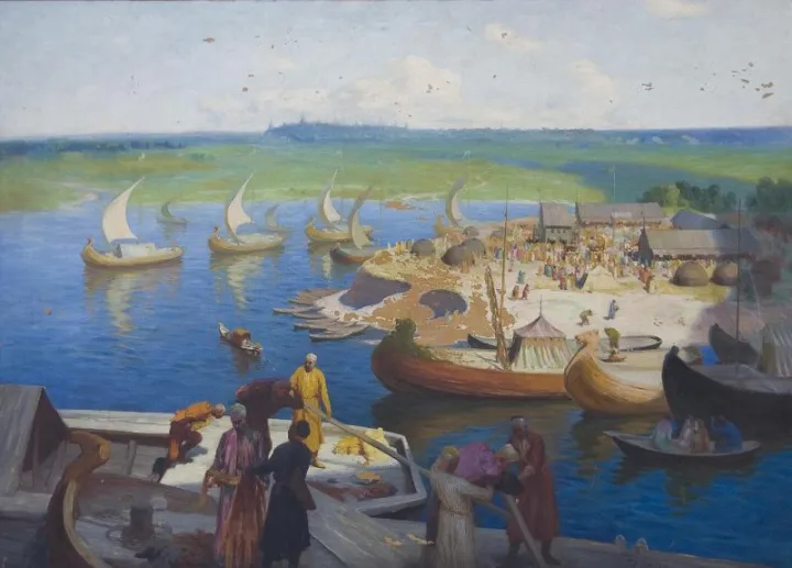Trade yard (Medvedev)