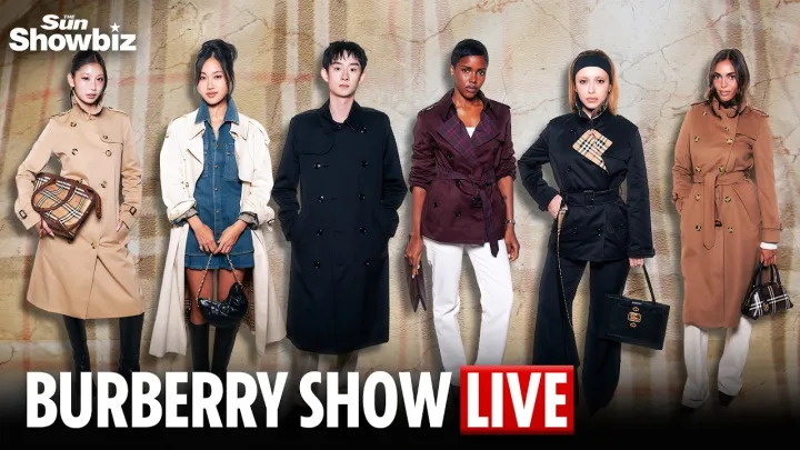 LIVE: Burberry showcases its Spring/Summer 2027 collection at London Fashion Week