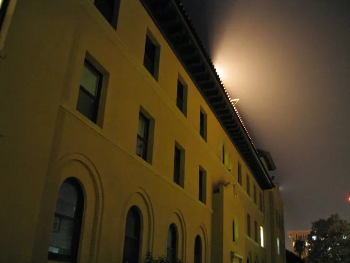 Santa Clara University at Night