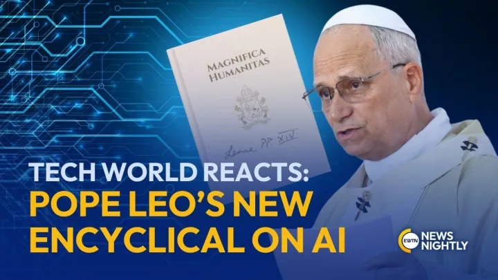 How the Tech World Is Responding to Pope Leo XIV’s Encyclical on AI | EWTN News Nightly
