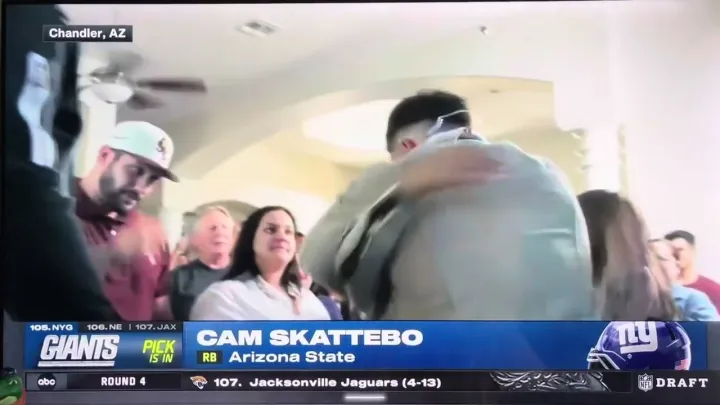 2025 NFL Draft: New York Giants select Arizona State RB Cam Skattebo