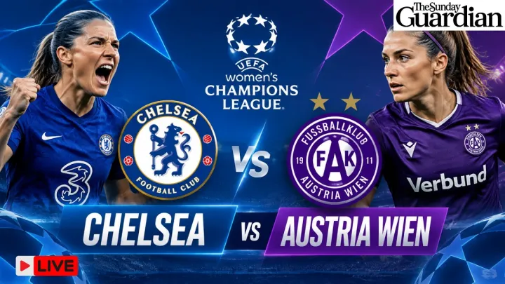 Chelsea Women vs Austria Wien LIVE | UEFA Women’s Champions League Opener | Watchalong & Live Score