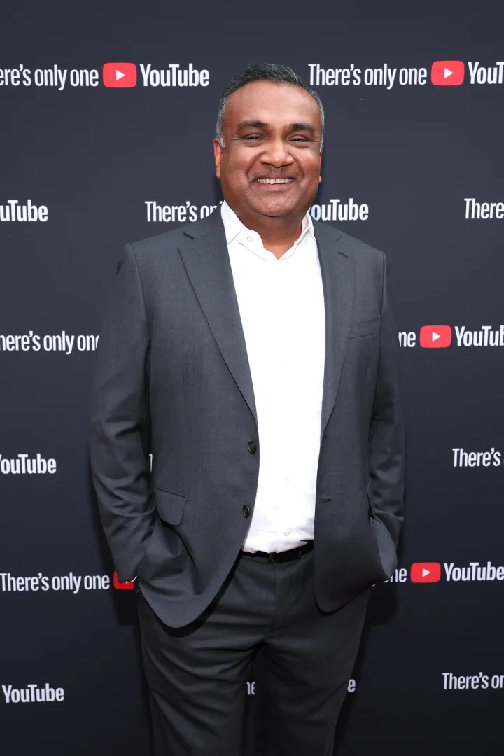 Neal Mohan at Brandcast in May 2026