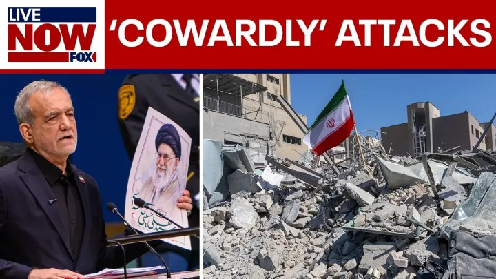 Iran's president pushes back at Trump in UN speech, calls US attacks 'cowardly'