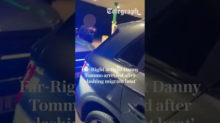 Far-Right activist Danny Tommo arrested after ‘slashing migrant boat’