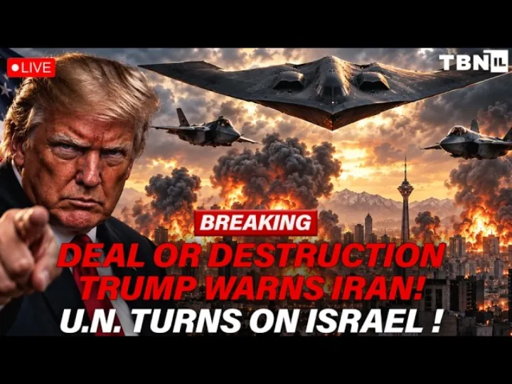 BREAKING: Trump’s DEAL OR DESTROY Iran; U.N. Turns On Israel; Houthis Strike Saudi | TBN Israel