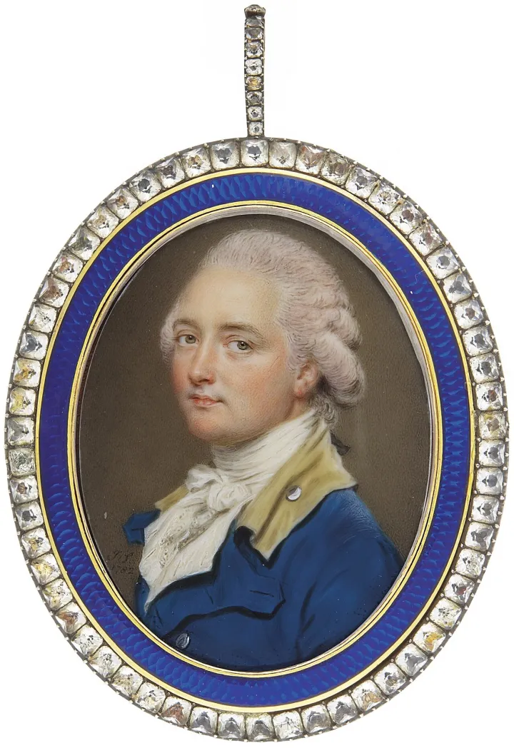Portrait of a gentleman (1782) (by John Smart)