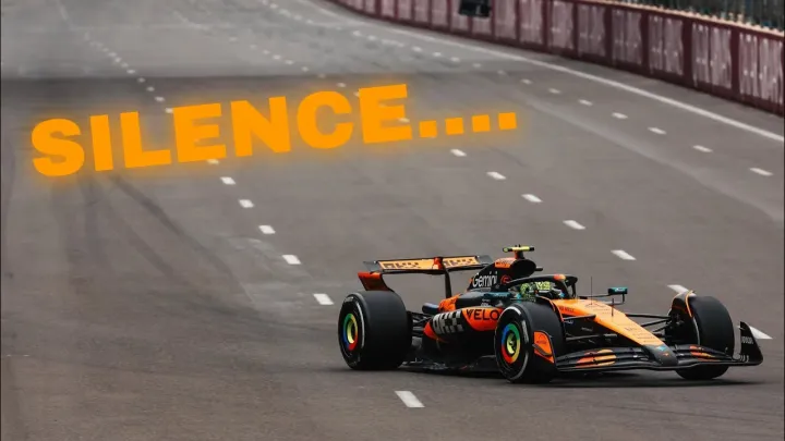 Lando Norris COMPLETELY SILENT after finishing P7 in Baku! - UNHEARD RADIO
