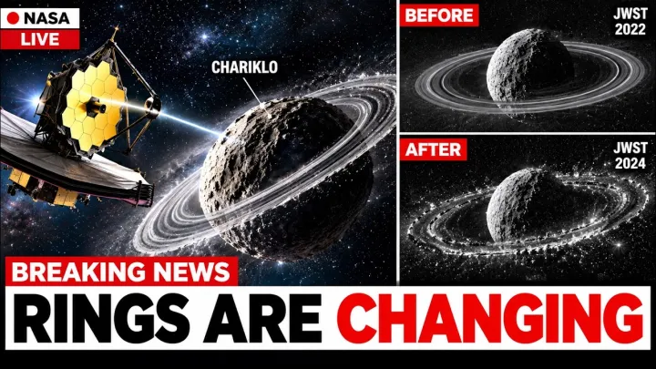 James Webb Watched Chariklo’s Rings Change — And Scientists Didn’t Expect This