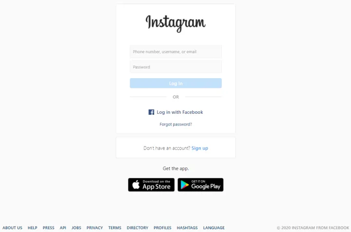 Instagram screenshot