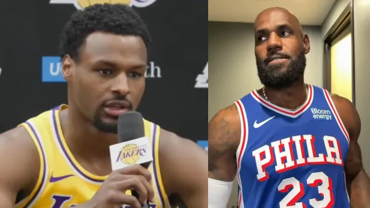 Bronny James talks being on Lakers without LeBron & wanting to make a name for himself