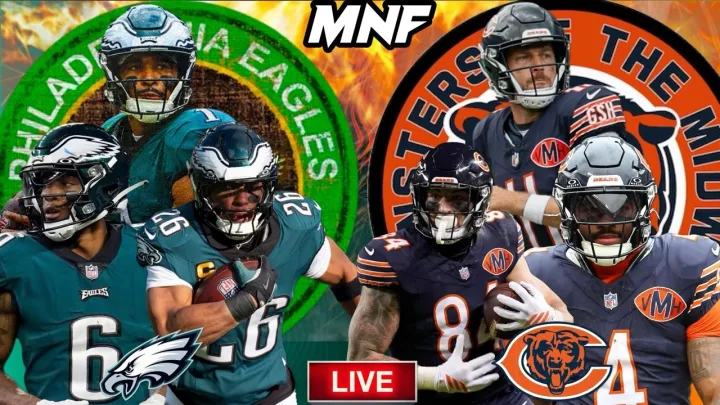 🏈 Eagles vs Bears, ULTIMATE Live Stream Reactions | MNF Week 3