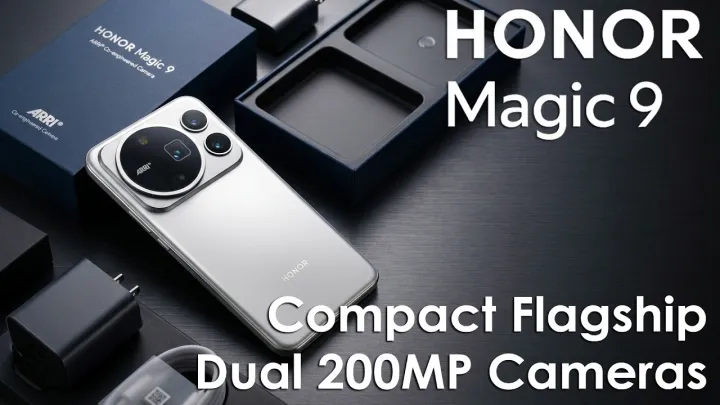 Honor Magic 9: Compact Flagship With Dual 200MP Cameras & MASSIVE Battery!