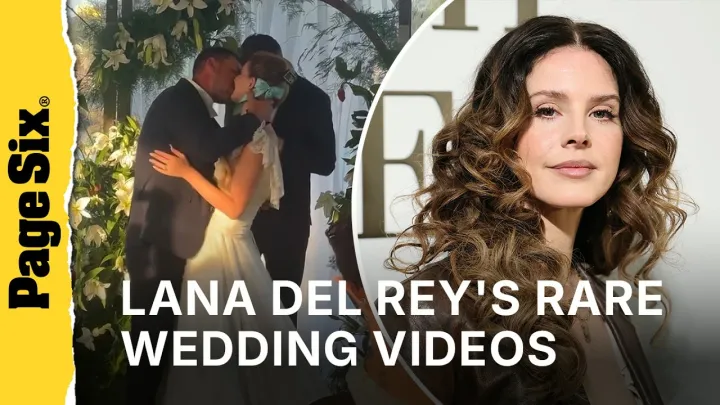 Lana Del Rey shares never-before-seen footage of wedding to swamp tour guide Jeremy Dufrene for 2...