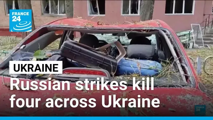 Russian strikes kill four in Ukraine • FRANCE 24 English