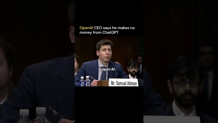 Senator Kennedy is NOT buying Sam Altman's salary claims 💀💼 #samaltman #openai #senate #chatgpt'