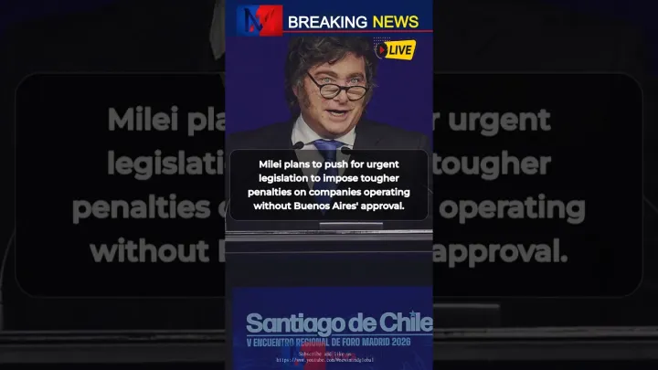 Argentina's Milei Threatens Sanctions Over Falkland Islands Oil Drilling