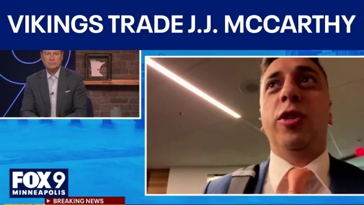 Vikings trade QB J.J. McCarthy to Giants: Reports