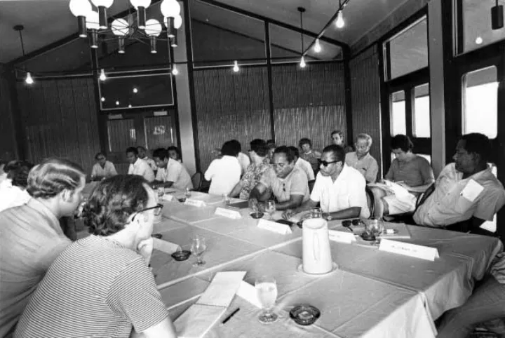 Micronesian constitutional convention, Saipan, 1975
