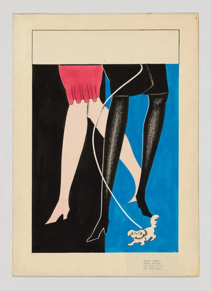 (Legs with Dog) 1923