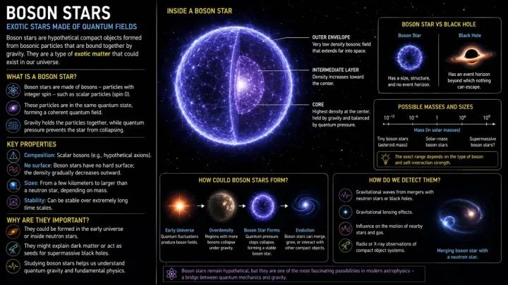 Boson Stars: The Invisible Objects That Could Mimic Black Holes!