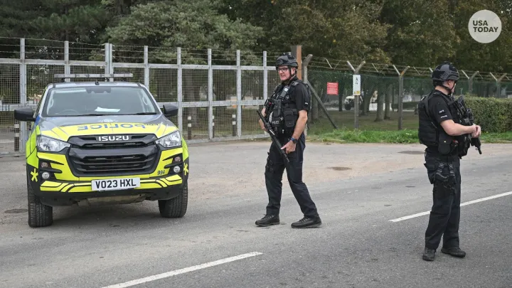 UK police arrest five near US air base on terrorism suspicion, Trump says they wanted 'big damage'