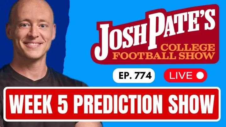 Week 5 Prediction Show | Updated SEC QB Rankings | JP Poll Release | CFB Overreactions