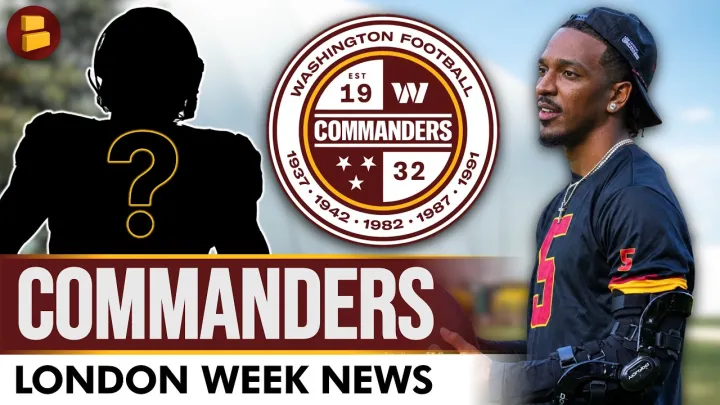 The Commanders Just Made A SNEAKY GOOD SIGNING + Jayden Daniels Practices In London With Large Brace